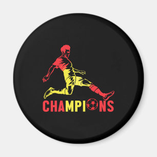 Soccer Player Ball Spain Flag Football Team 2021 G Magnet