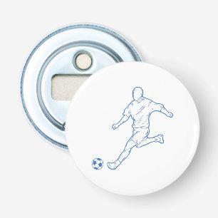 soccer player bottle opener