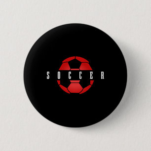 Soccer Player Byll Men Boys Girls Soccer 6 Cm Round Badge