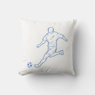 soccer player cushion