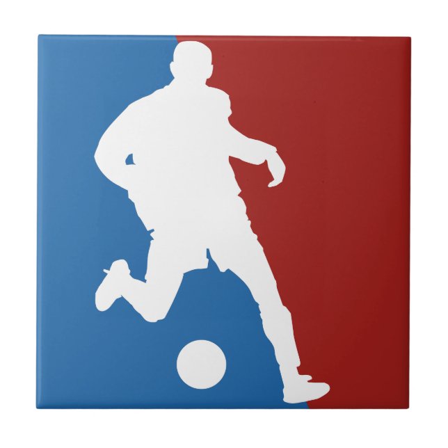 Soccer Player custom ceramic tiles (Front)