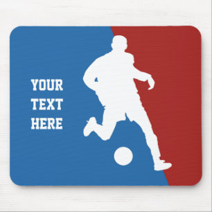 Soccer Player custom mousepad