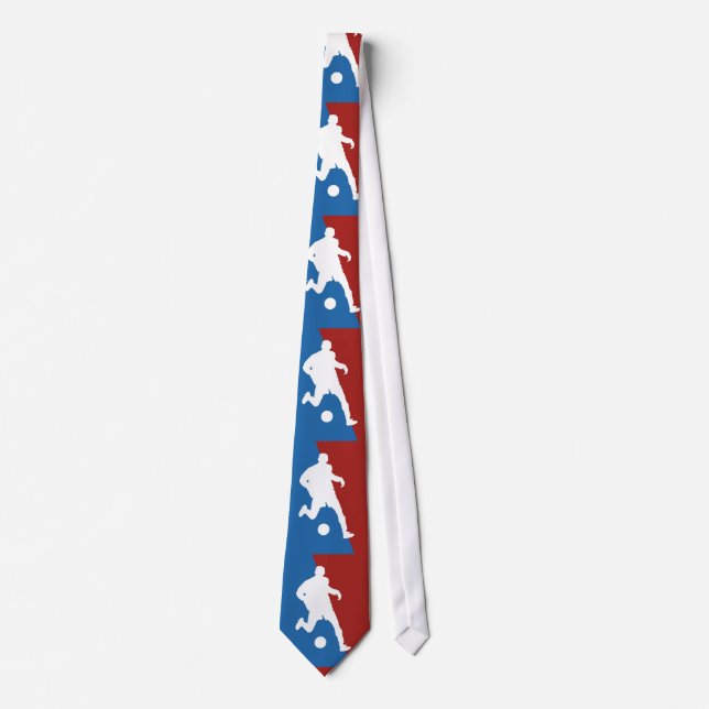 Soccer Player custom tie (Front)