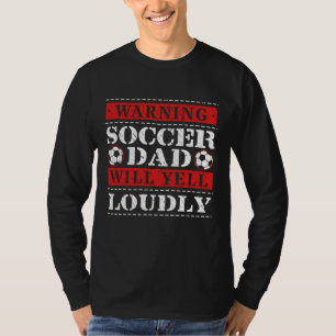 Soccer Player Dad Goalie Team Goalkeeper Game Fath T-Shirt