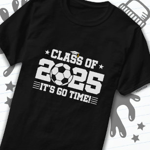 Soccer Player Graduation Class of 2025 Senior T-Shirt