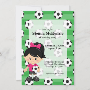Soccer player invitation