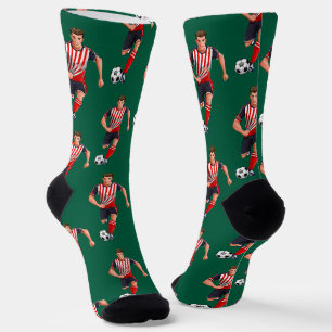 Soccer player man socks