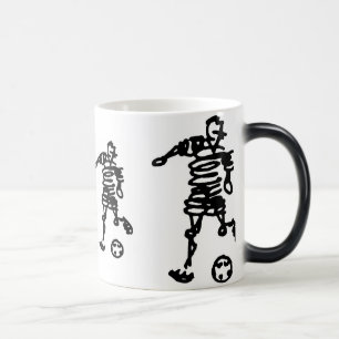 Soccer Player Morphing Mug