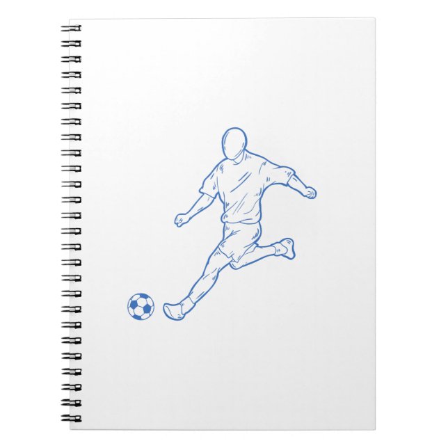 soccer player notebook (Front)