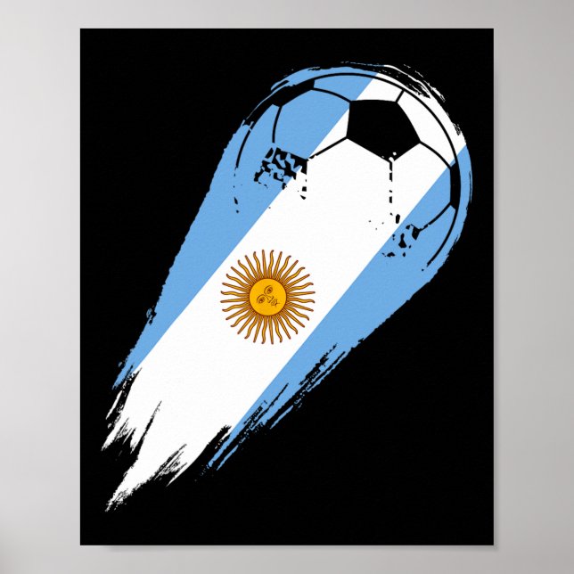 Soccer Player Of Pride Argentina  Poster (Front)