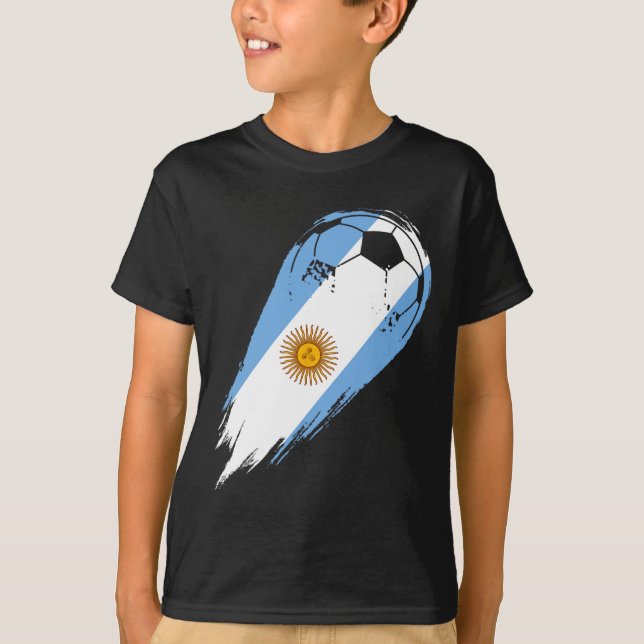 Soccer Player Of Pride Argentina  T-Shirt (Front)