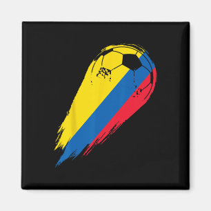 Soccer Player Of Pride Colombia Magnet