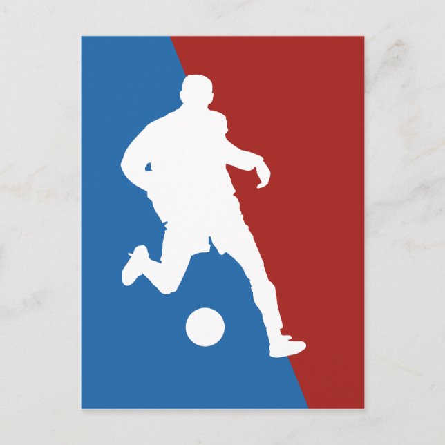 Soccer Player postcard (Front)