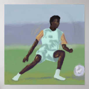 Soccer Player, Poster