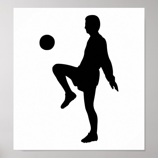 Soccer player poster (Front)