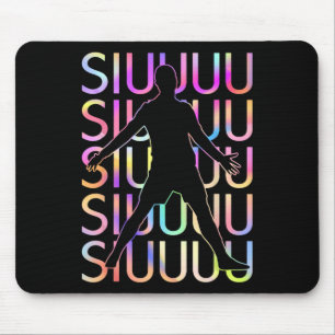 Soccer Player Siuuu Funny Soccer Football Boys Men Mouse Mat