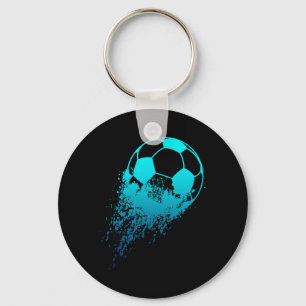 Soccer Player Sport Vintage Men Boys Soccer Ll Key Ring