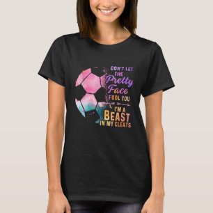Soccer Player Tshirt For Girl Goalkeeper Kick Sist
