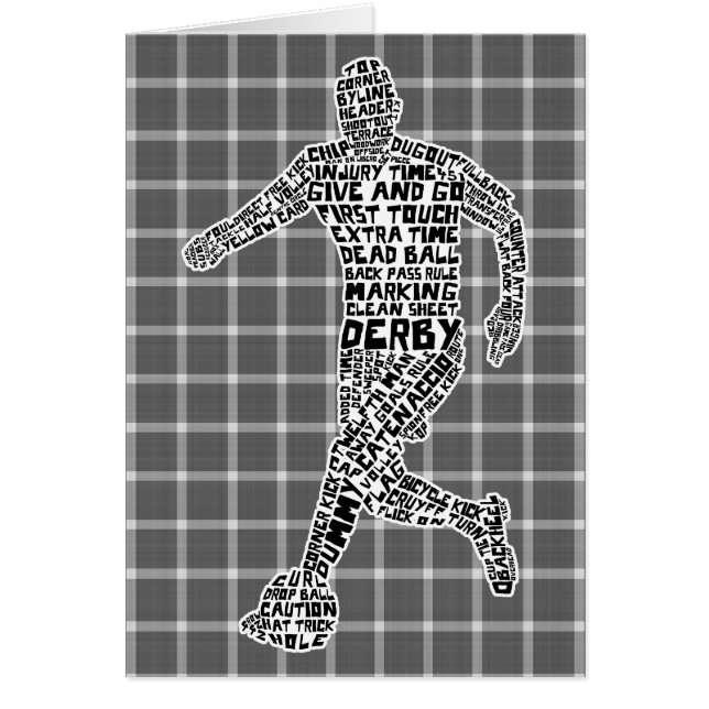 Soccer Player Typography (Front)