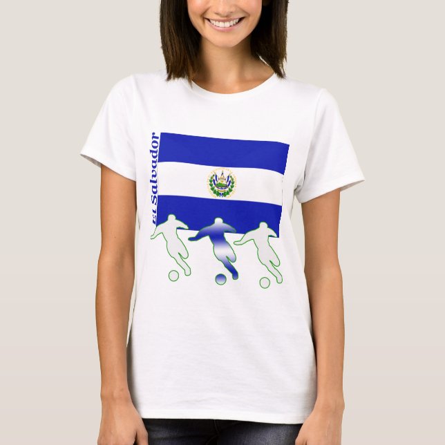 Soccer Players - El Salvador T-Shirt (Front)