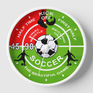 Soccer Players, Soccer Match Clock