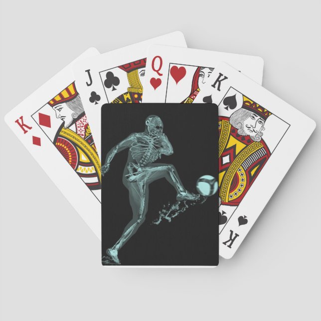 SOCCER POKER CARD DESIGN (Back)