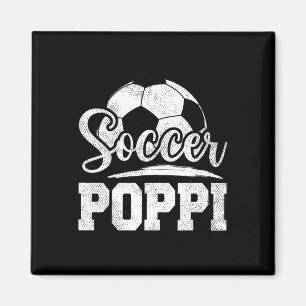 Soccer Poppi Soccer Player Game Day Father&#; s Da Magnet