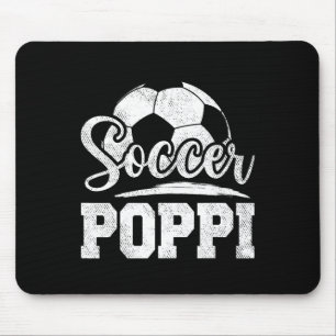 Soccer Poppi Soccer Player Game Day Father&#; s Da Mouse Mat