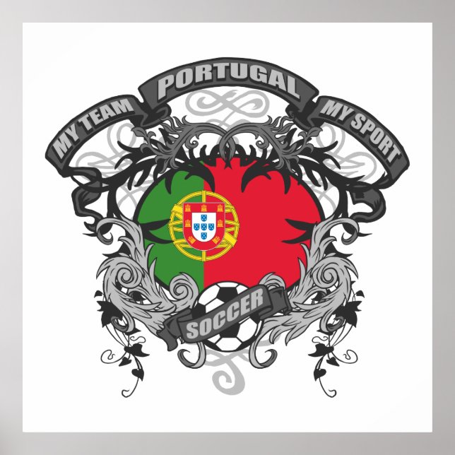 Soccer Portugal Poster (Front)