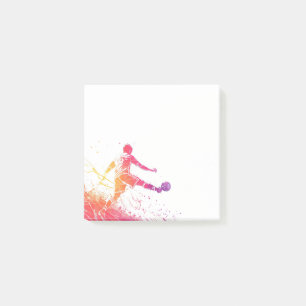 Soccer  post-it notes