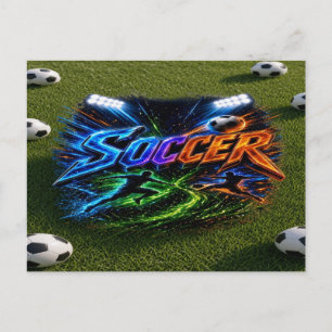 Soccer Postcard