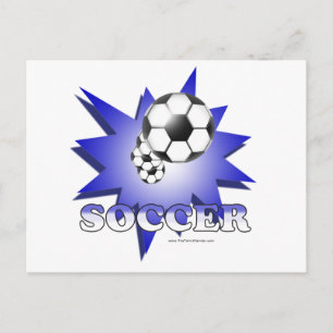 Soccer! Postcard