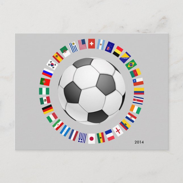 SOCCER POSTCARD (Front)