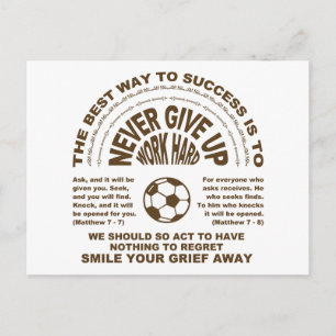 Soccer Postcard
