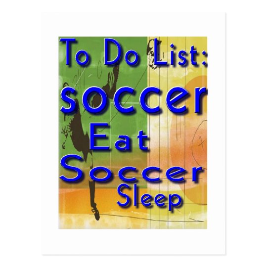 Soccer Postcard