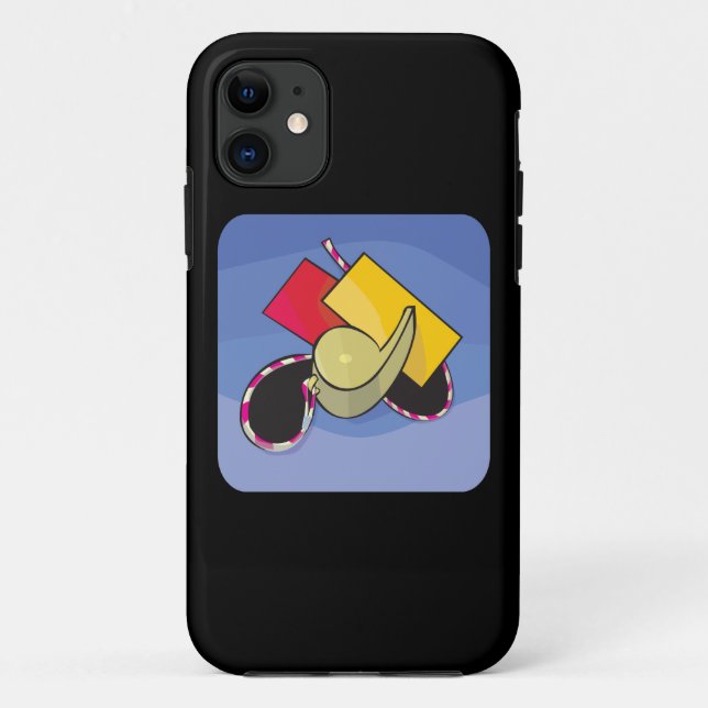 Soccer Referee Case-Mate iPhone Case (Back)