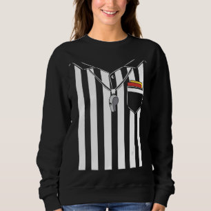 Soccer Referee Costume Halloween Sweatshirt