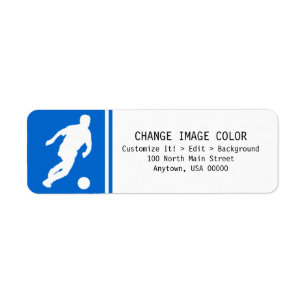 Soccer - Return Address Label