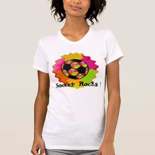 Soccer Rocks ! T-Shirt (Front)
