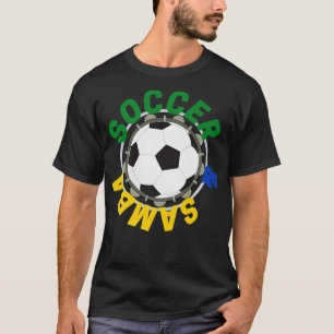 Soccer & Samba Brazil 2022 Premium  T-Shirt