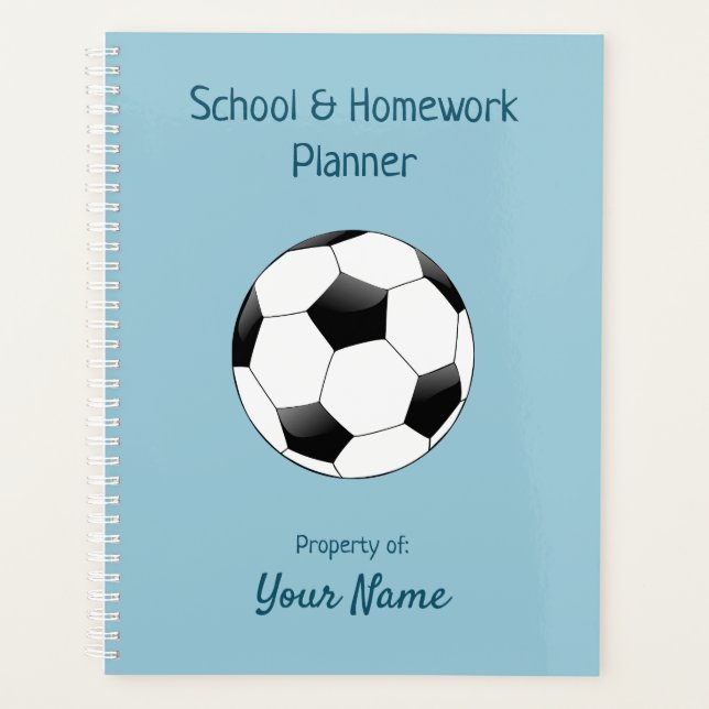 Soccer - School Planner - HAMbyWG (Front)
