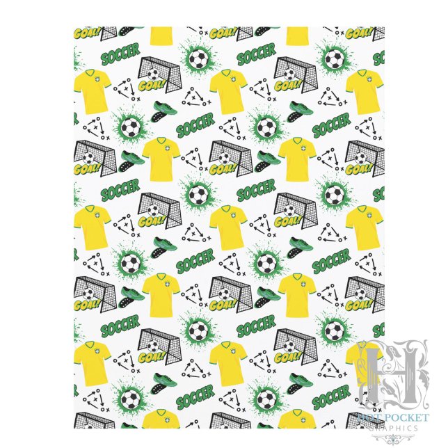 Soccer Scrapbook Paper (Creator Uploaded)