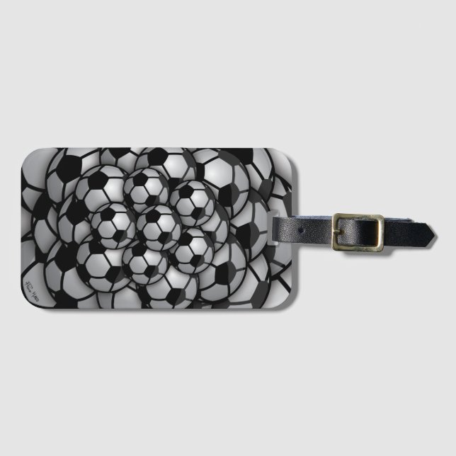 Soccer Season Luggage Tag (Front Horizontal)