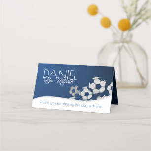  Soccer Seating Card