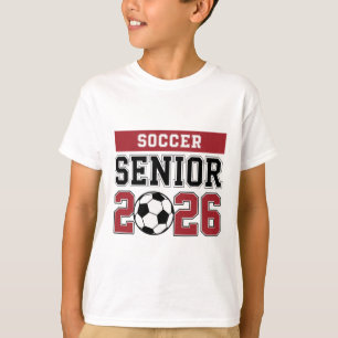 Soccer Senior 2026 Soccer Cl Of 2026 Graduation Me T-Shirt