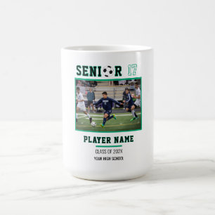 Soccer Senior Night Keepsake Photo Coffee Mug