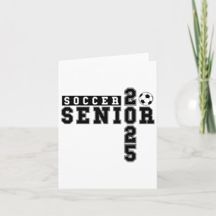 Soccer Senior Night Soccer Senior 2025 Graduation  Card
