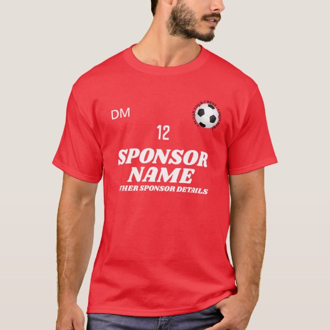 Soccer Shirt Create Your Own Football Team (Front)