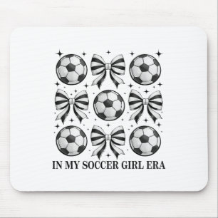 Soccer Shirt In My Soccer Girl Era Retro Groovy Mouse Mat