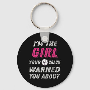 Soccer Shirts For Girls And Women, Funny Soccer  Key Ring